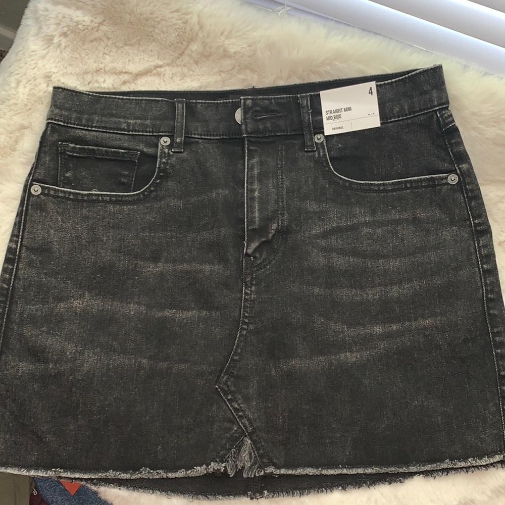 Express mini mid rise size 4